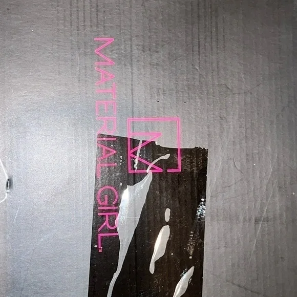 𝅺NEW! Material Girl Blaire Two-Piece Dress Sandals Nude Heels Various Sizes - Picture 8 of 8